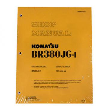 Komatsu Service BR380JG-1 Mobile Crusher Repair Manual