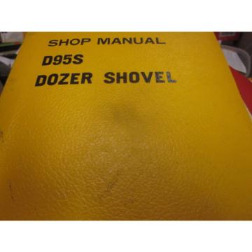 Komatsu D95S Dozer Shovel Repair Shop Manual