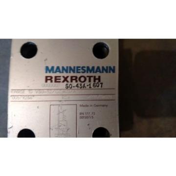 Rexroth 4WRSE-10-V80-32/G24K0/A1VR Servo Valve Mannesmann