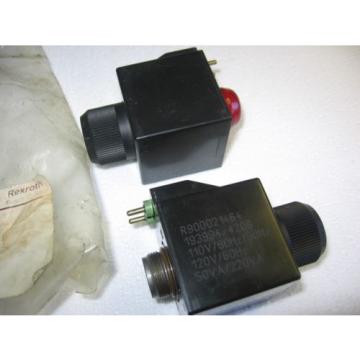 Lot of 2 Bosch Rexroth R900545656 Hydraulic Control Valve Solenoid 110/20/50/60