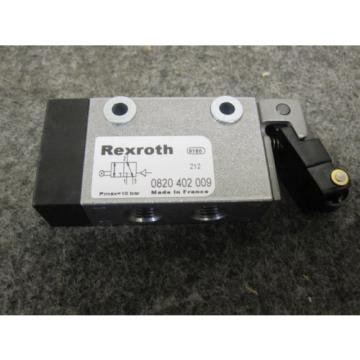 Origin REXROTH MECHANICAL DIRECTIONAL VALVE 3/2 G1/8 ROLLER # 0820402009