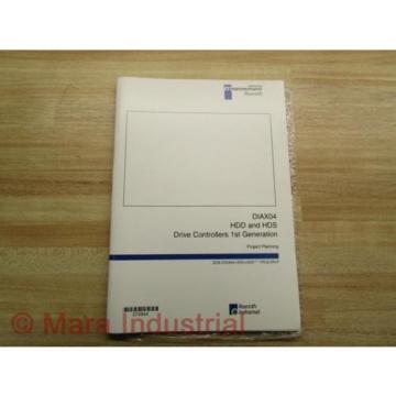 Rexroth Indramat DOK-DIAX04-HDD+HDS Project Planning Manual Pack of 10