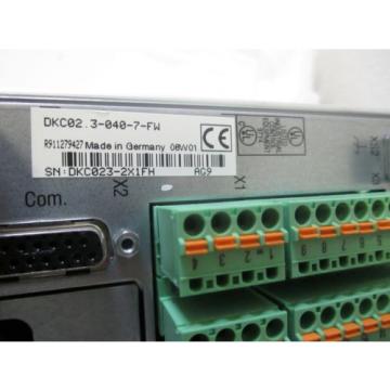 Indramat Rexroth DKC023-040-7-FW Ecodrive  origin