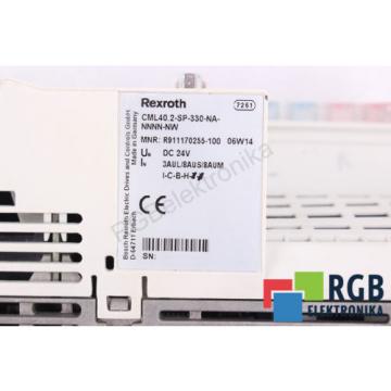 INDRA Korea Mexico CONTROL L40 CML40.2-SP-330-NA-NNNN-NW R911170255-100 REXROTH ID27434