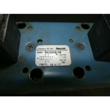 REXROTH R432006196 SOLENOID VALVE