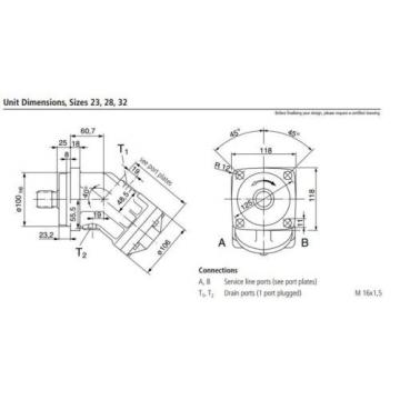 REXROTH motor A2FM32/61W-VBB020 R902193099