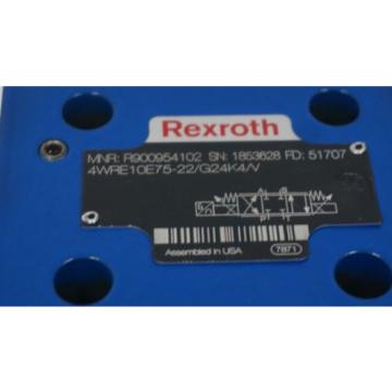 Origin REXROTH 4WRE10E75-22/G24K4/V VALVE R900954102