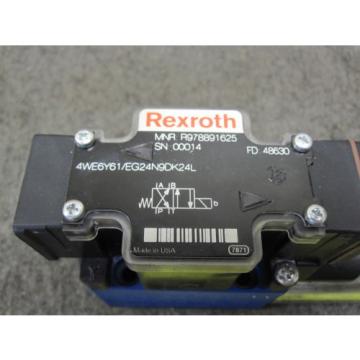 Origin REXROTH DIRECTIONAL VALVE # 4WE6Y61/EG24N9DK24L