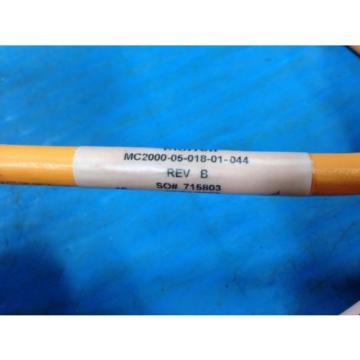 REXROTH INDRAMAT INK0209 CABLE MORRELL MC2000-05-018-01-044 ASSEMBLY Origin 5D