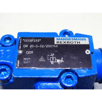 Rexroth Bosch Mannesmann  DR 20-5-52/200YM  valve ventil     Invoice