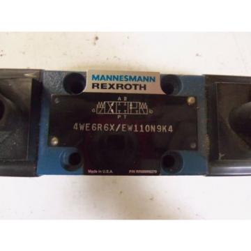 REXROTH India France 4WE6R6X/EW110N9K4  *USED*