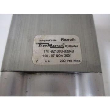 REXROTH Korea Dutch TM-821000-03040 PNEUMATIC CYLINDER *NEW NO BOX*