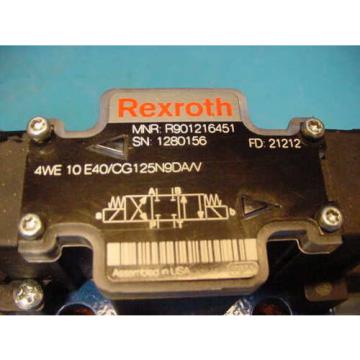 origin Rexroth Hydraulic Valve 4WE10E/CG125N9DA/V