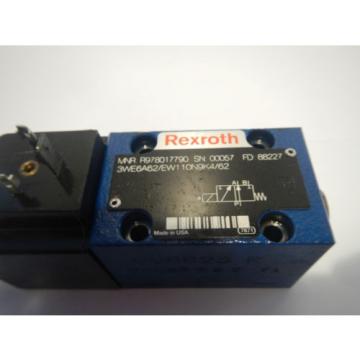 Rexroth 3WE6A62/EW110N9K4/G2 Hydraulic Directional Valve