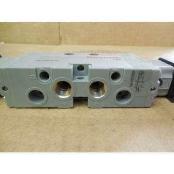 Rexroth Germany Singapore Double Solenoid Valve 0820 023 992 0820023992 143 PSI 24 VDC New